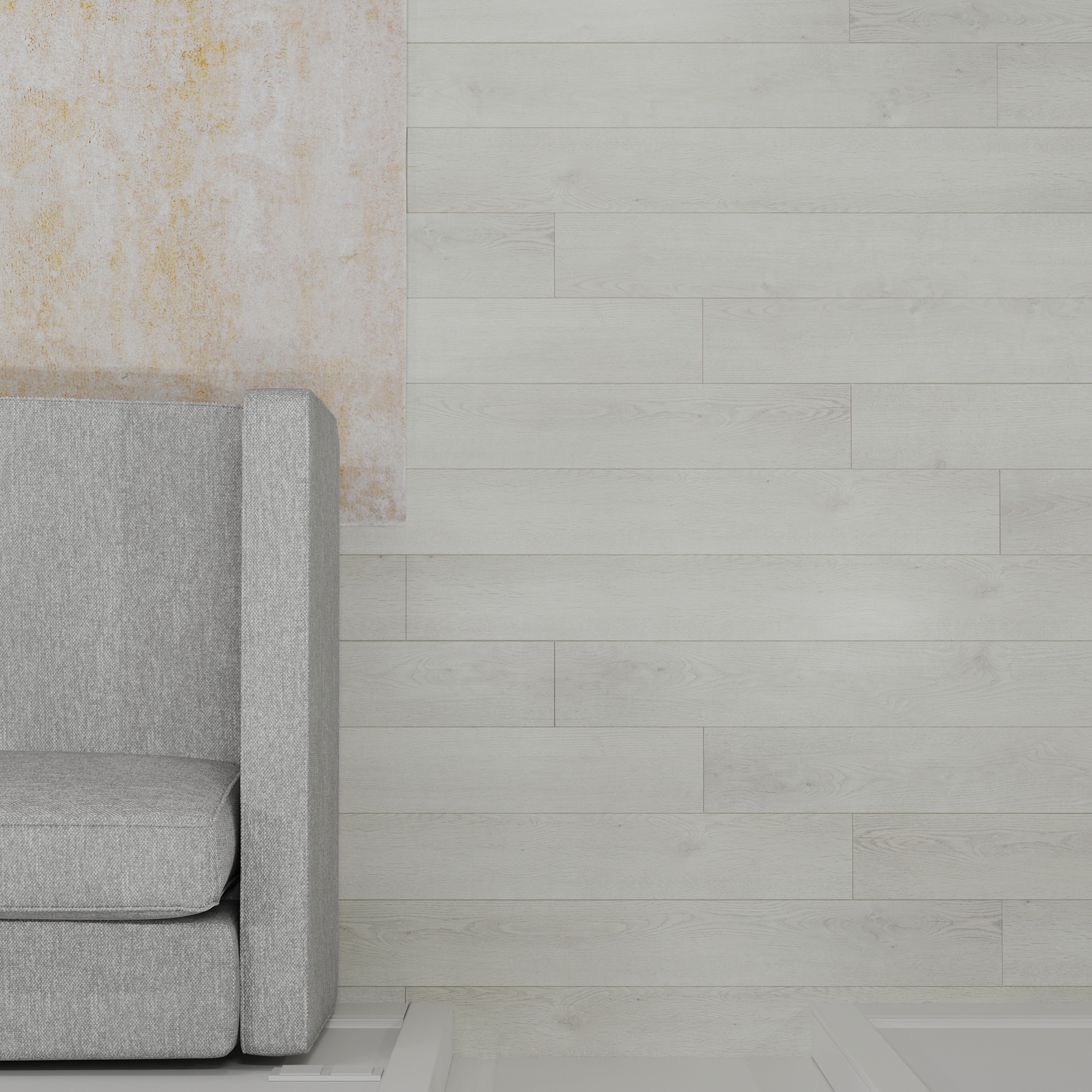 Ламинат под дуб stone floor в спальне